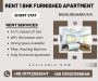 Rent Furnished One Bedroom Apartments Bashundhara R/A